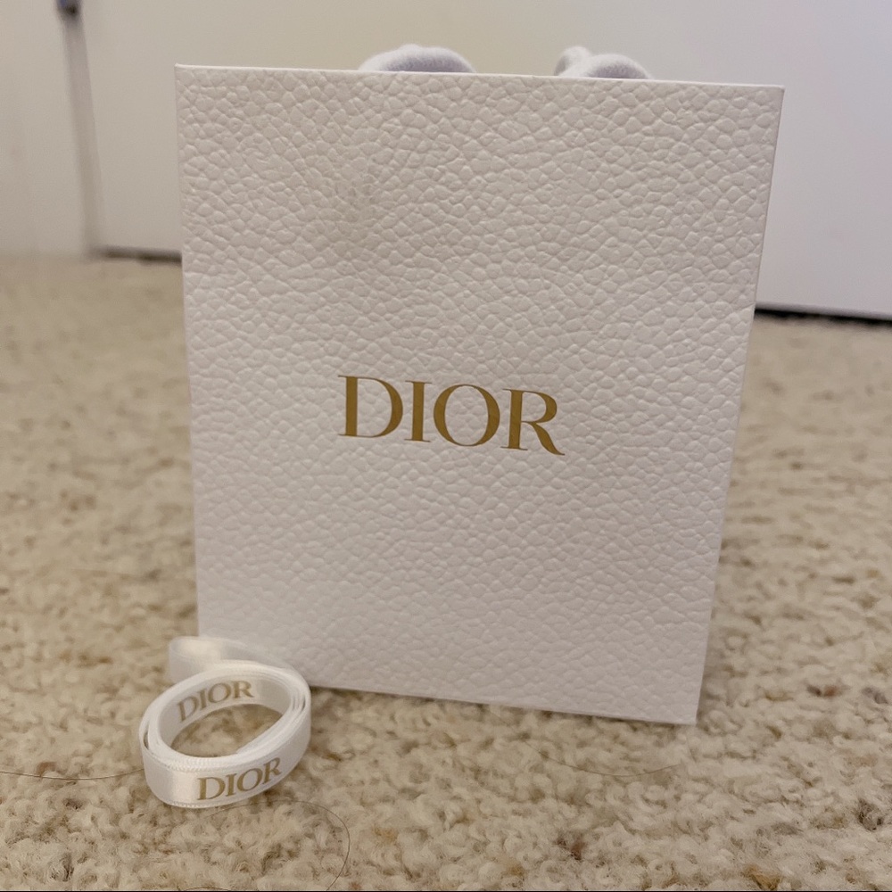 Dior mini shopping bag